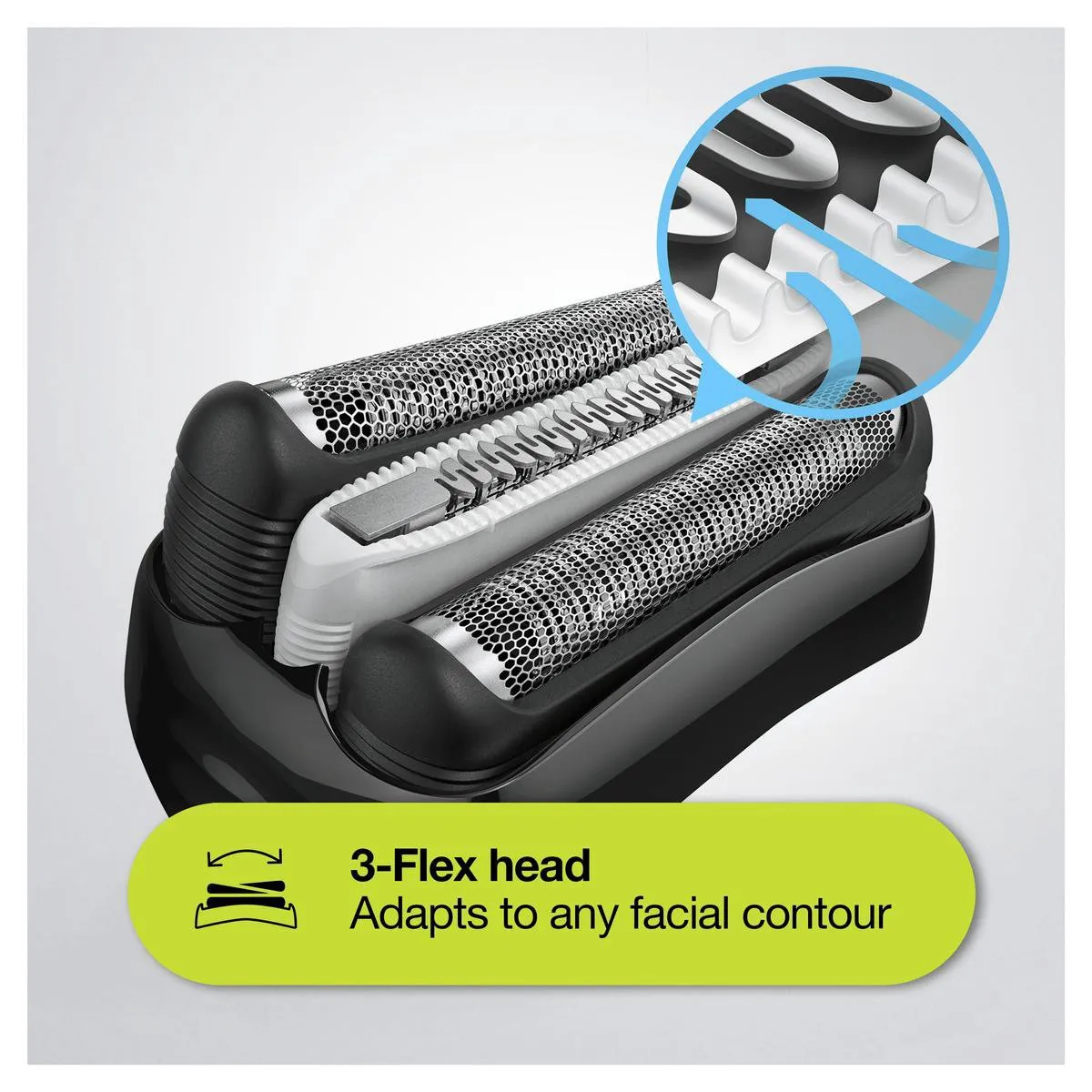 Braun Series 3 3000BT Baardtrimmer - 5 Opzetstukken