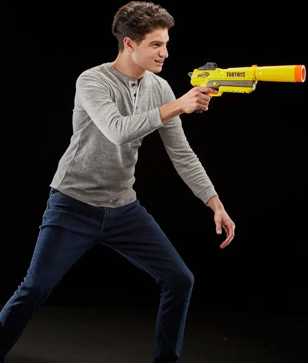 Nerf Fortnite Sp-L Blaster - Geel - 4x C-cellen