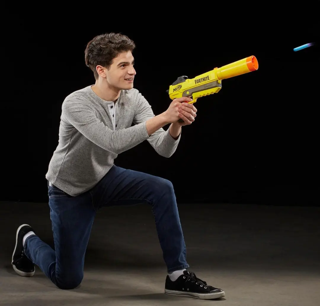 Nerf Fortnite Sp-L Blaster - Geel - 4x C-cellen