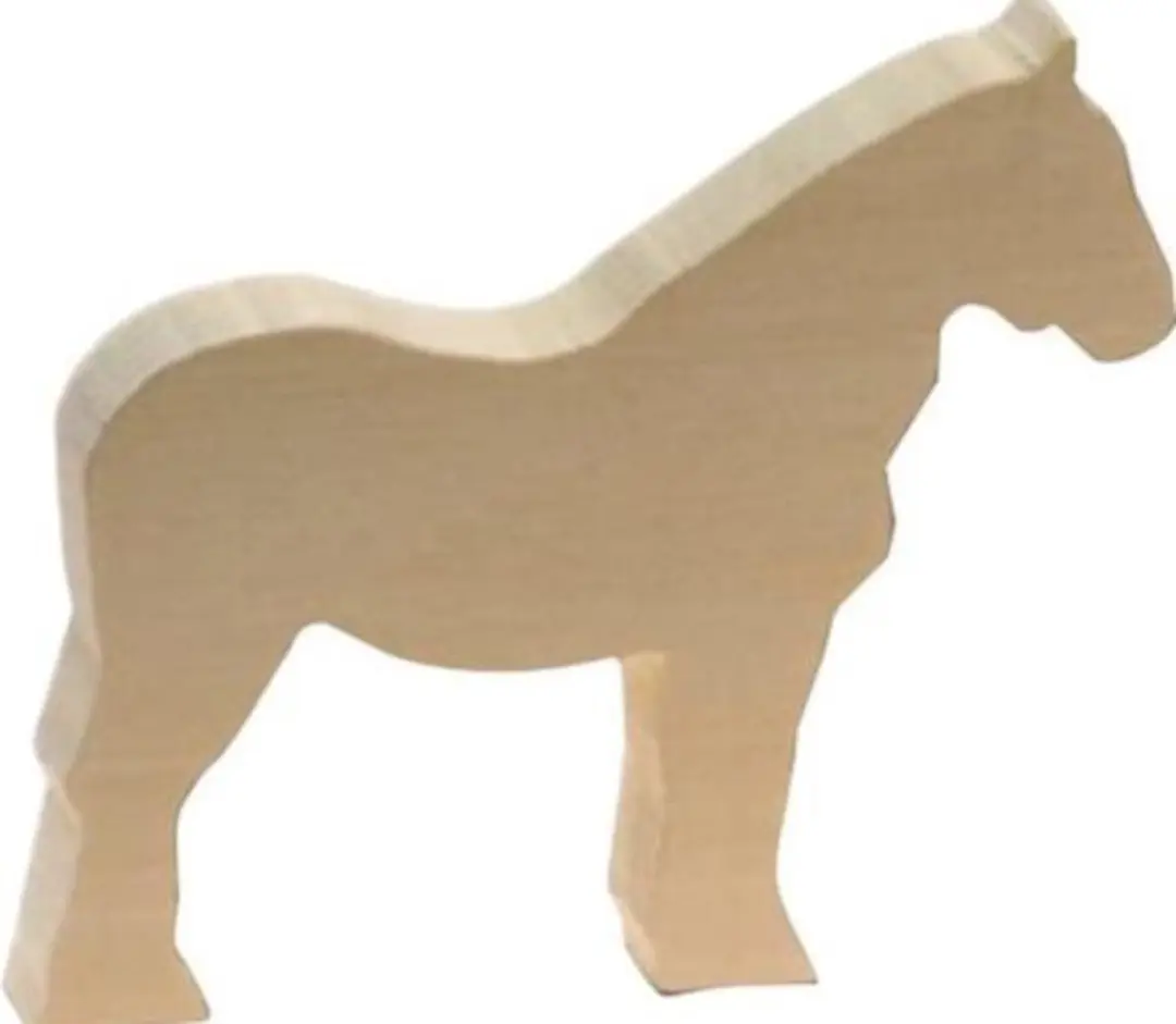 Kids at Work Knutseldier Veulen Junior 12cm