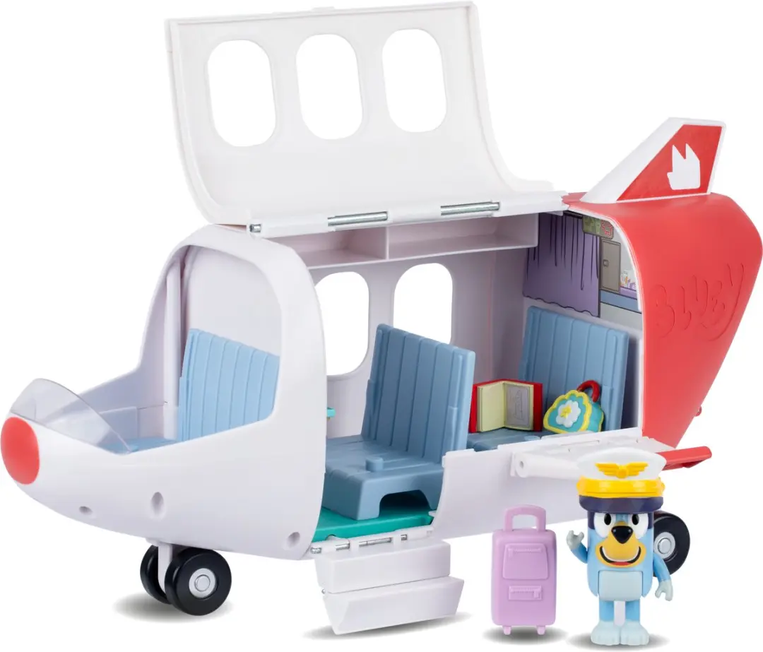 Moose Toys Bluey Avonturenvliegtuig Speelset