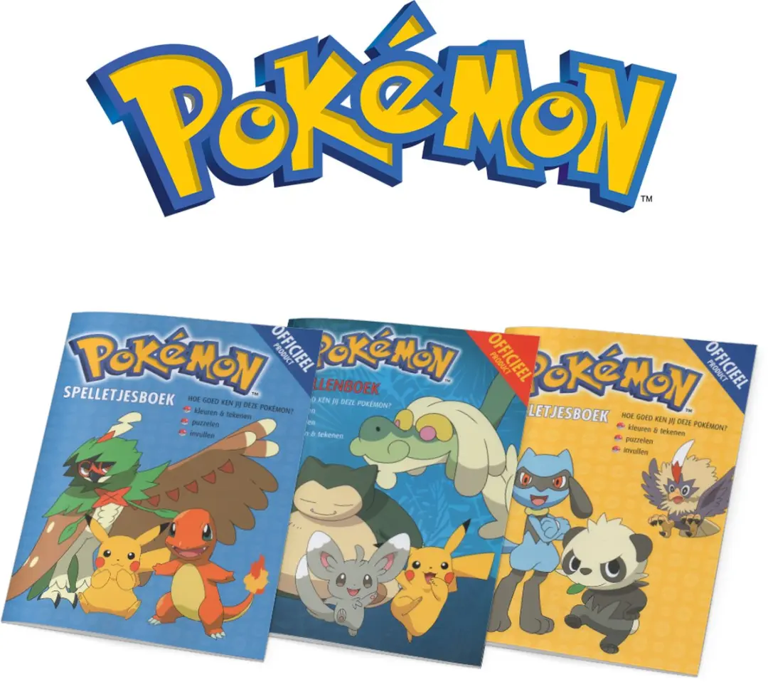 Pokémon Doeboeken Bundel