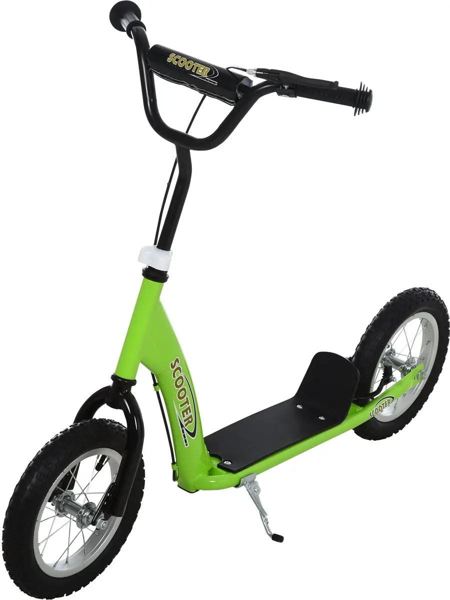 Homcom Kinderstep - Staal 117x52x85cm - Groen