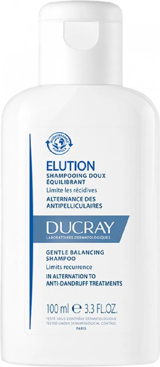 Ducray Elution Gentle Balancing Shampoo 100ml