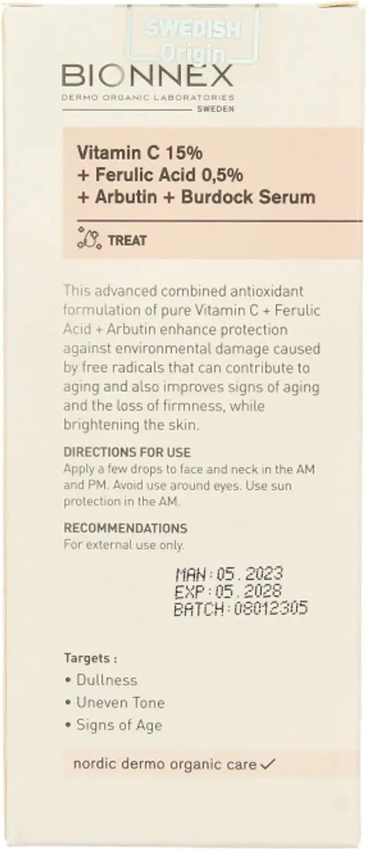 Bionnex The Nordea Vitamine C Serum 30ml