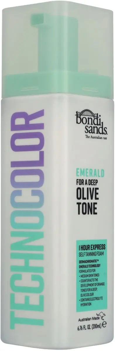 Bondi Sands Technocolor Self Tanning Foam 200ml - Medium