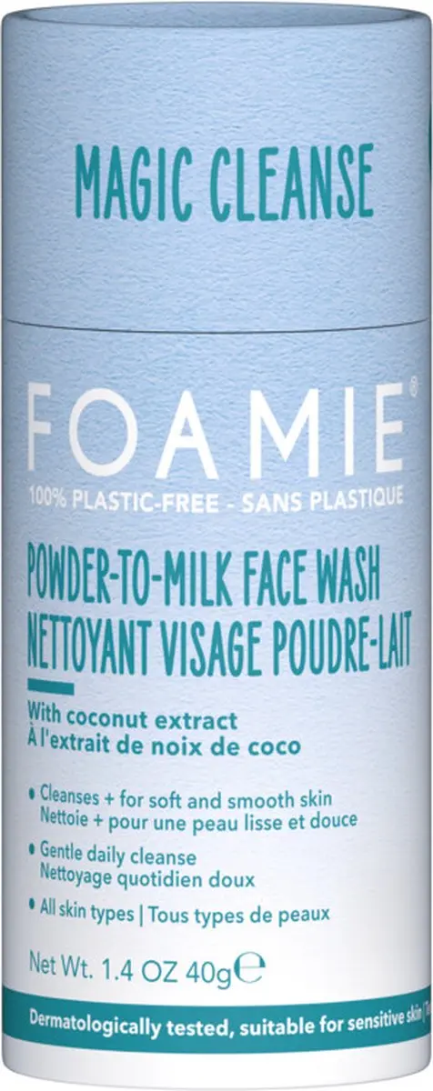 Foamie Powder-to-Milk Face Wash Magic Cleanse 40g