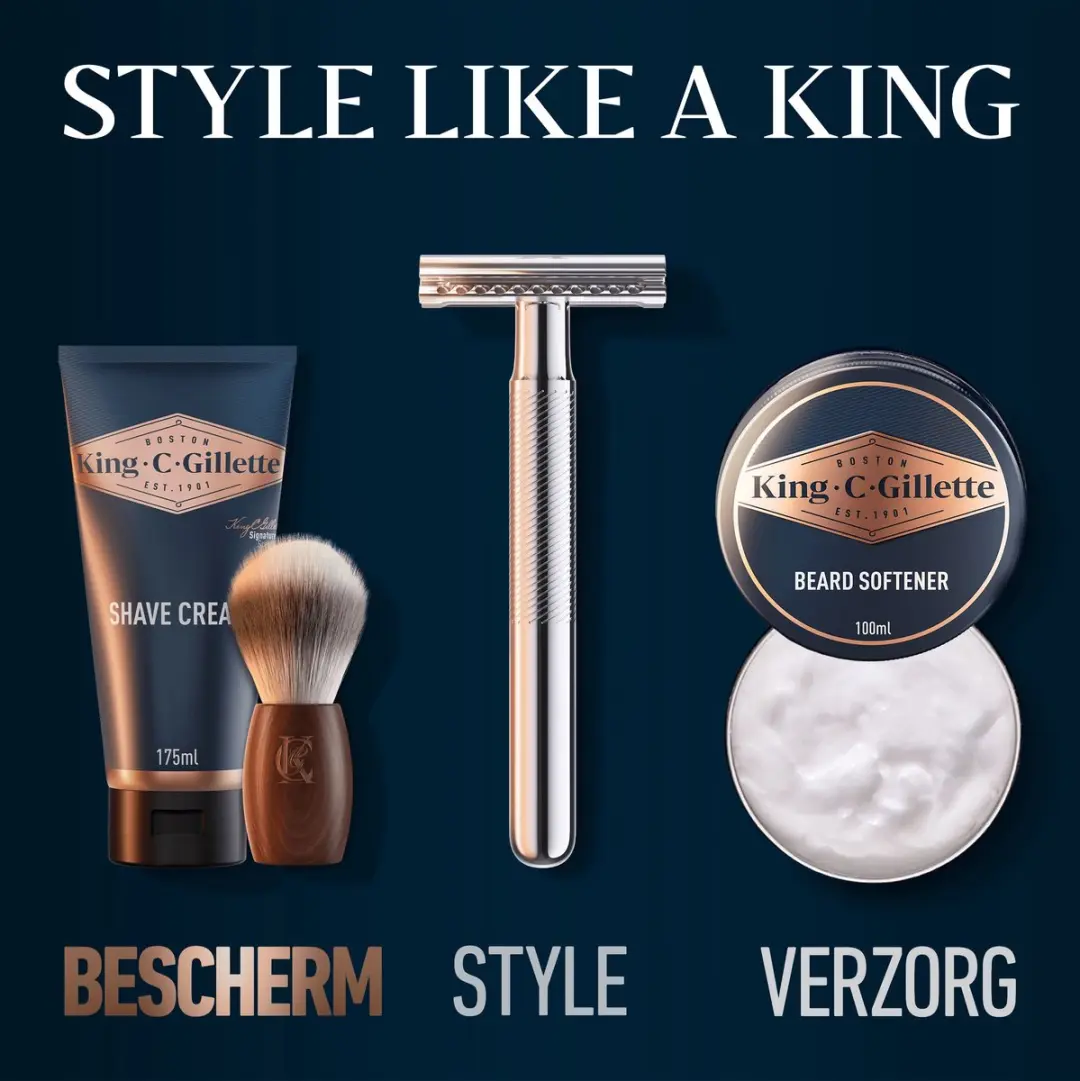 King C. Gillette Originele Scheercrème 175ml - afbeelding 6 van 6