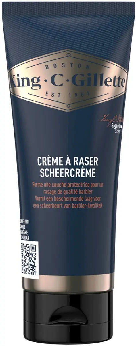 King C. Gillette Originele Scheercrème 175ml