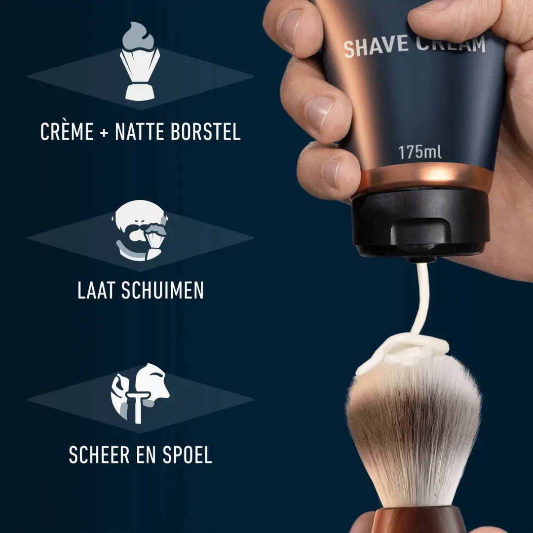 King C. Gillette Originele Scheercrème 175ml