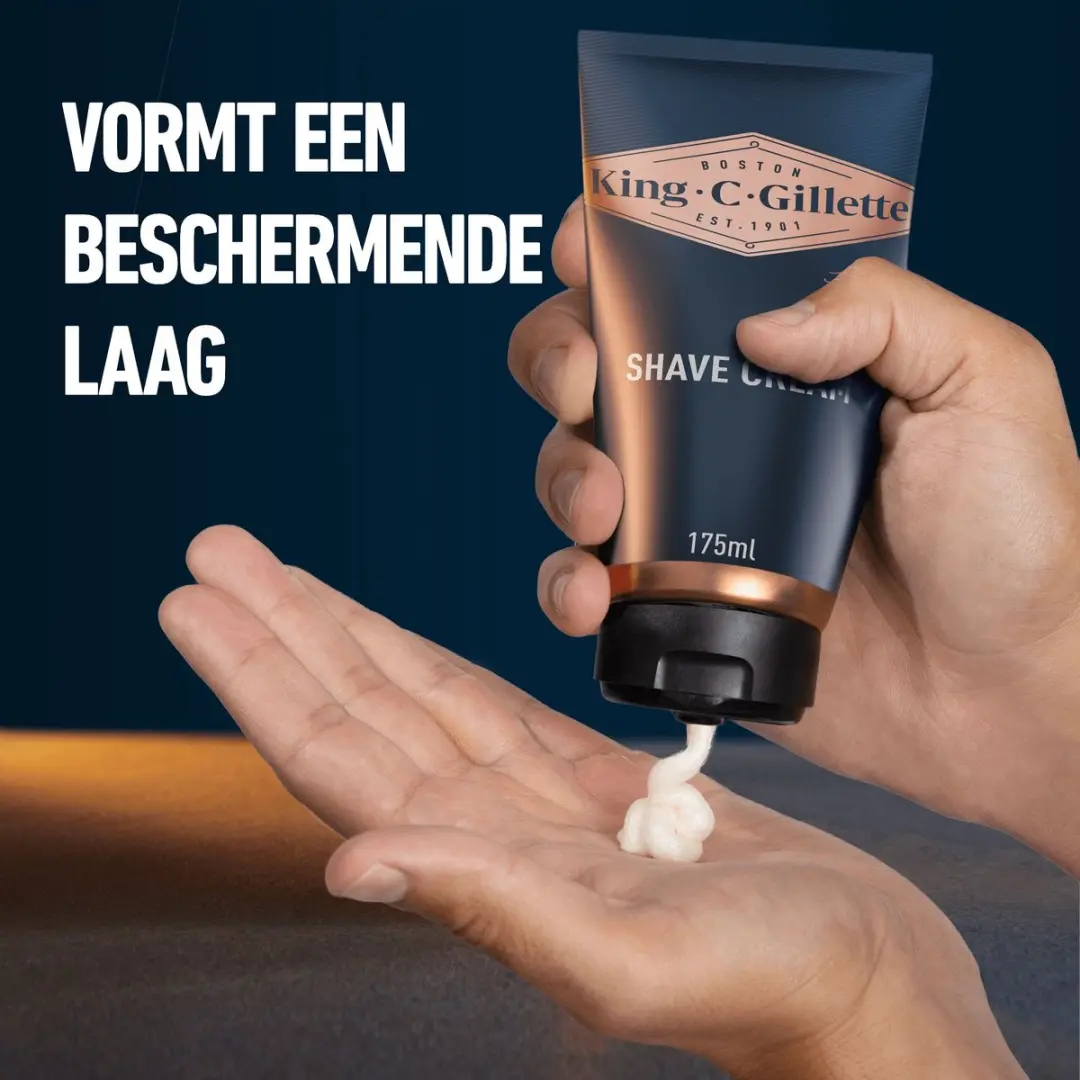 King C. Gillette Originele Scheercrème 175ml