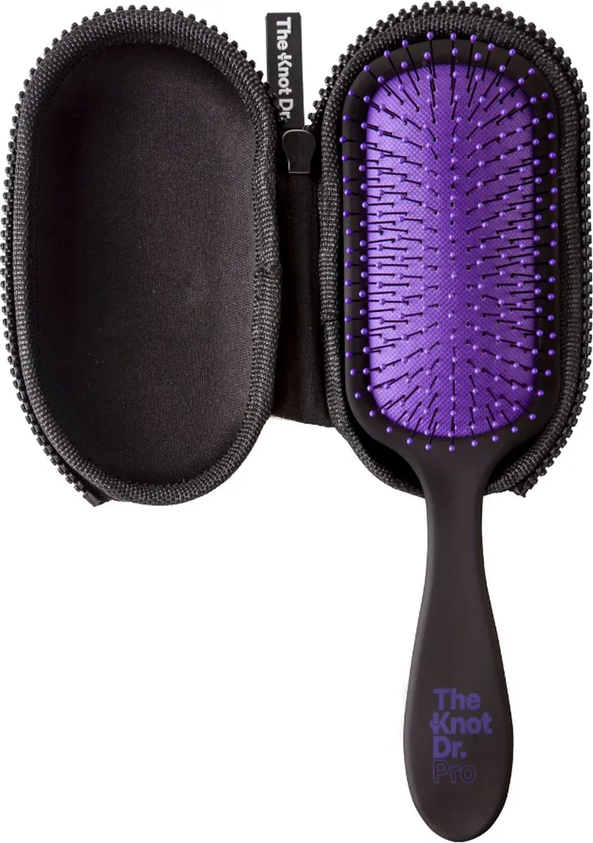 The Knot Dr. Pro Periwinkle Haarborstel - Paars Holografisch
