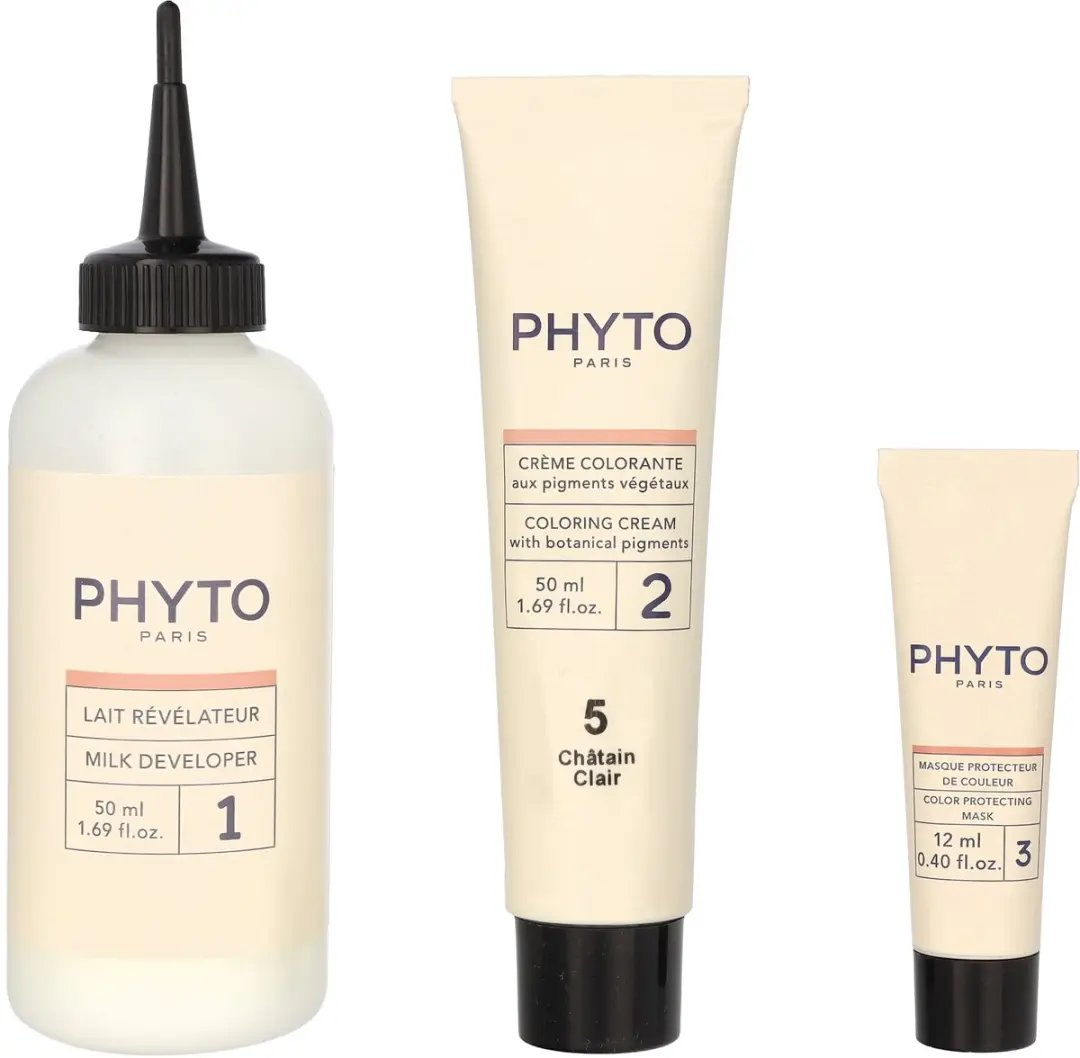 Phyto PhytoColor 5-Castaño Claro Permanent Haarkleuring 3ml
