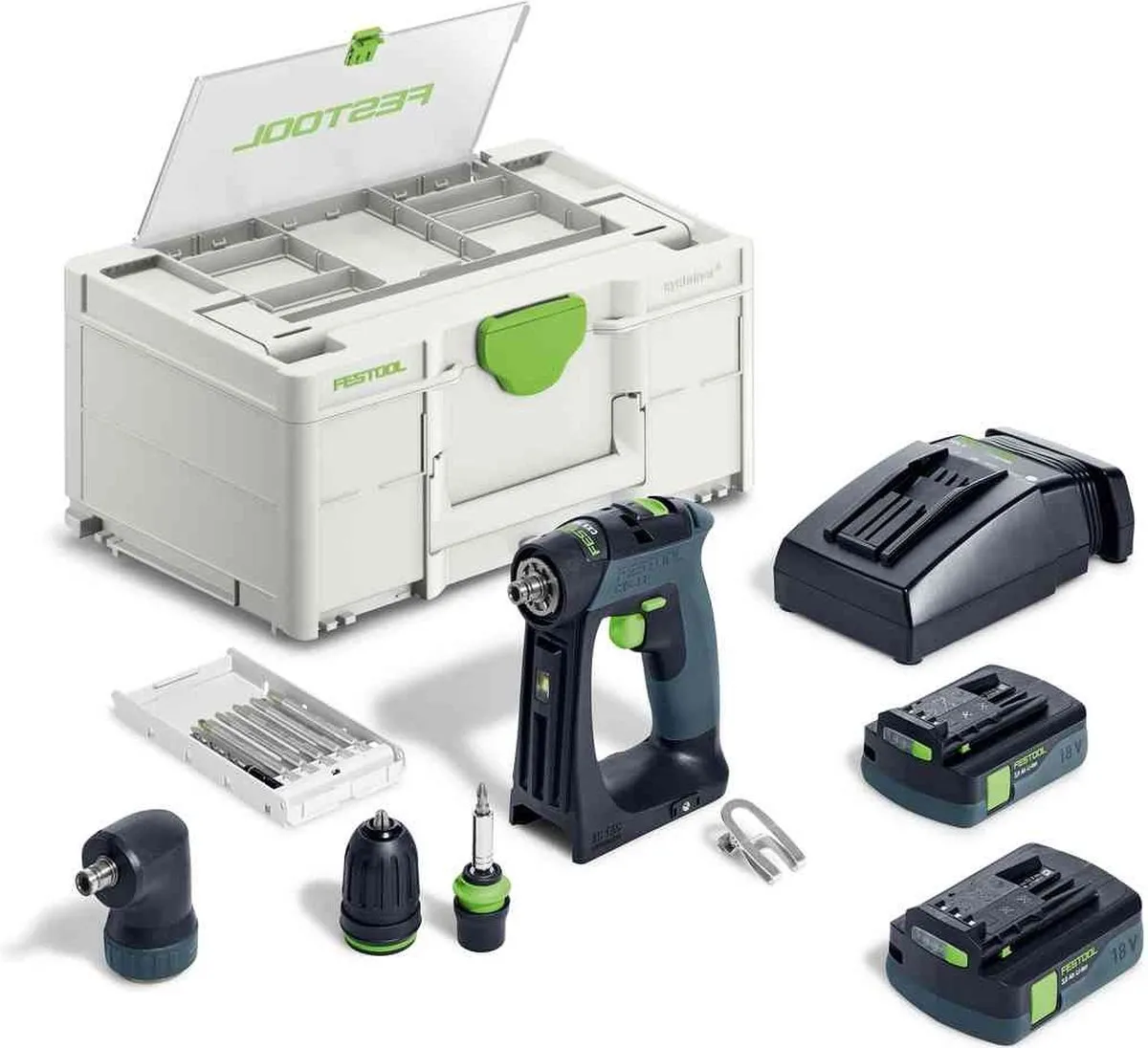 Festool CXS 18 C 3,0-Set Accu Schroefboormachine 18V