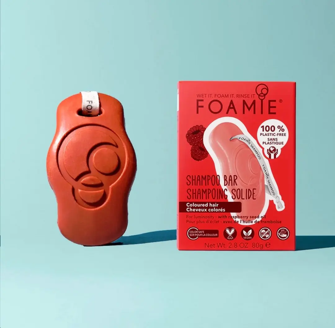 Foamie Shampoo Bar 80g - Frambozenolie