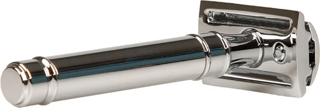 The Bluebeards Revenge Scimitar Double-Edge Scheermes - Chroom
