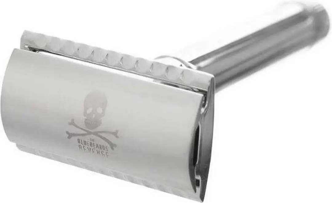 The Bluebeards Revenge Scimitar Double-Edge Scheermes - Chroom
