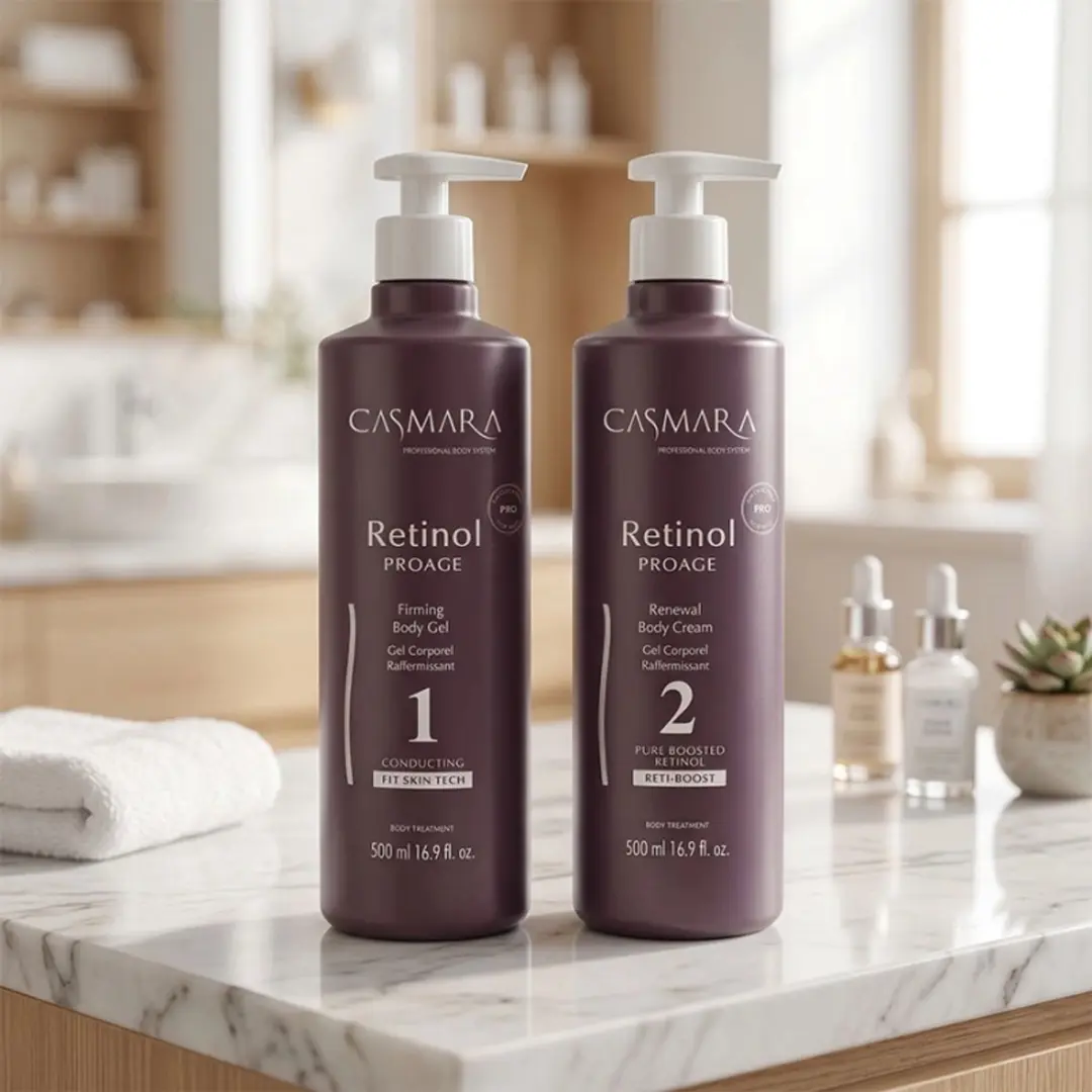 Casmara Retinol PROAGE Body System Stap 1 & 2 - 1000ml