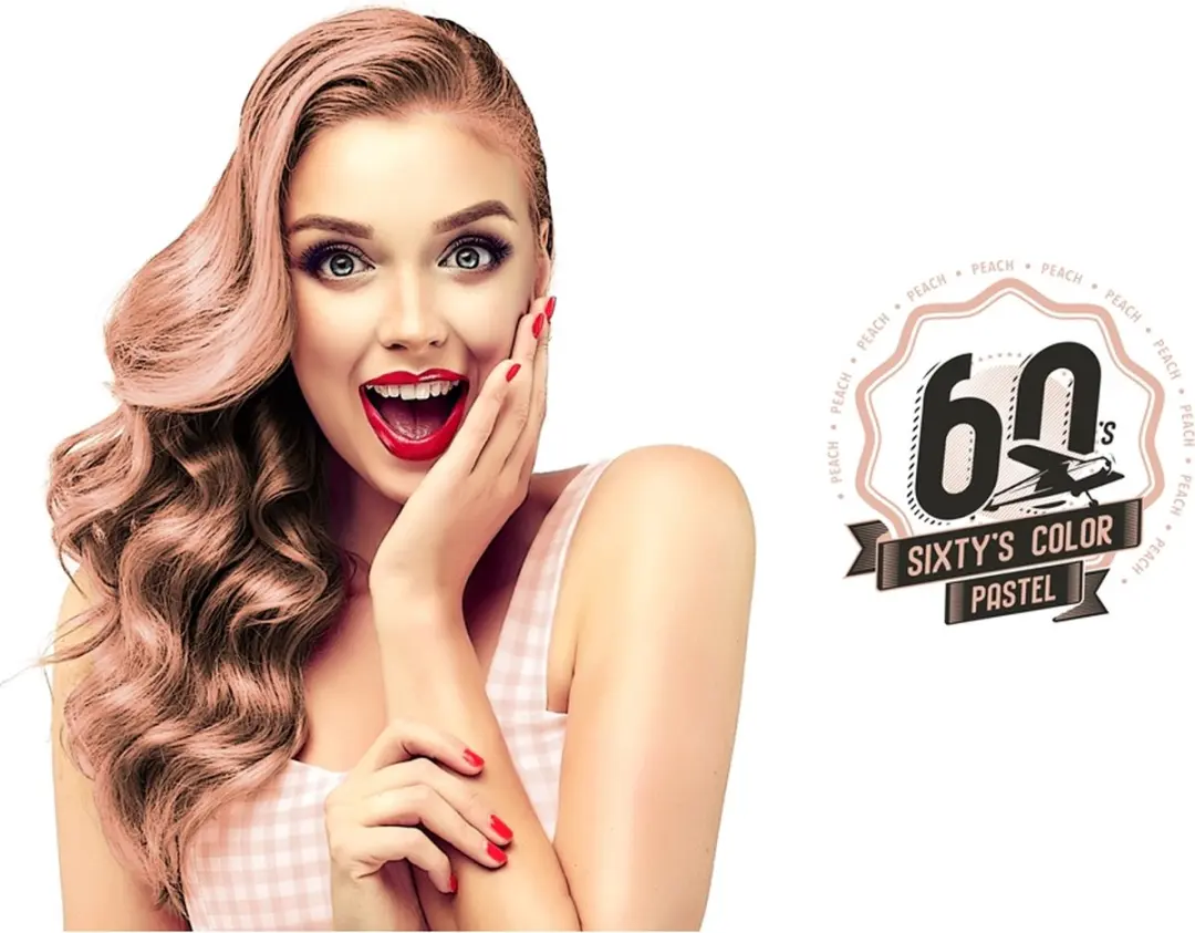 Hairgum Sixty's Color Peach Developer 60ml