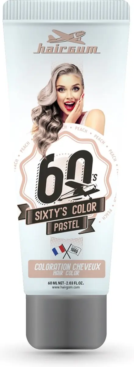 Hairgum Sixty's Color Peach Developer 60ml