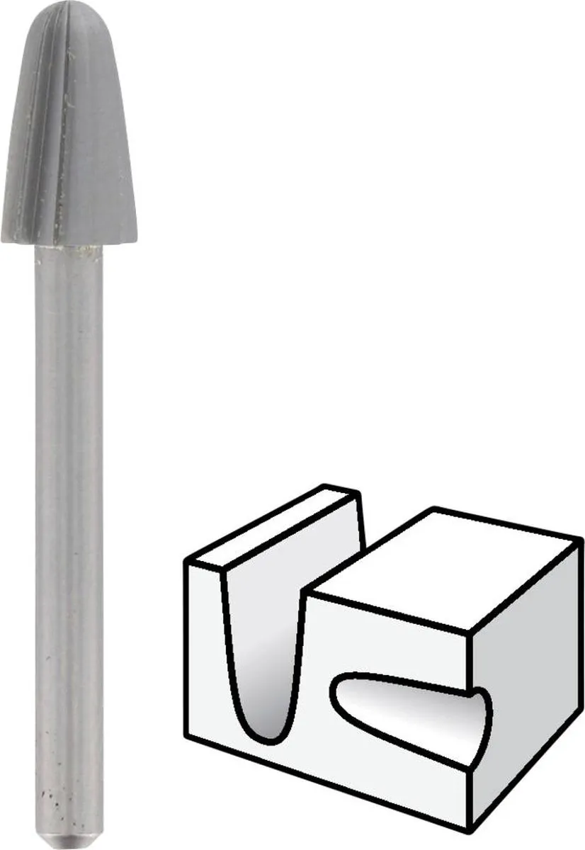 Dremel 117 Hogesnelheidsfrees 6,4mm - 2 Stuks