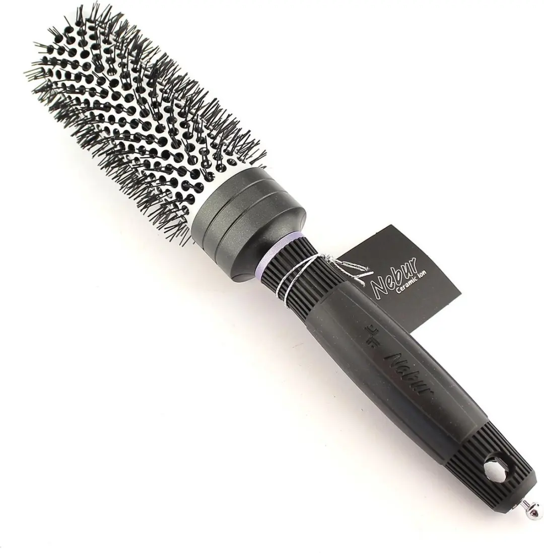 Nebur Round Ceramic Ionic Brush 33mm
