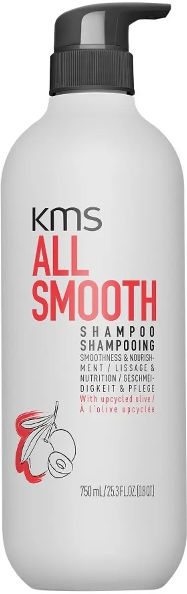 KMS Hair All Smooth Shampoo 750ml