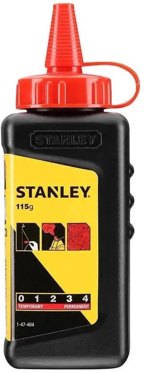 Stanley Slaglijnpoeder 225g - Rood