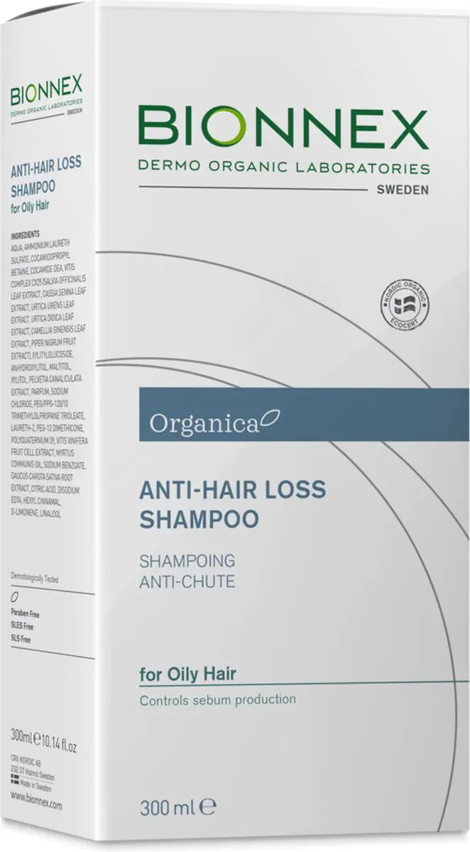 Bionnex Organica Anti-Haaruitval Shampoo 300ml