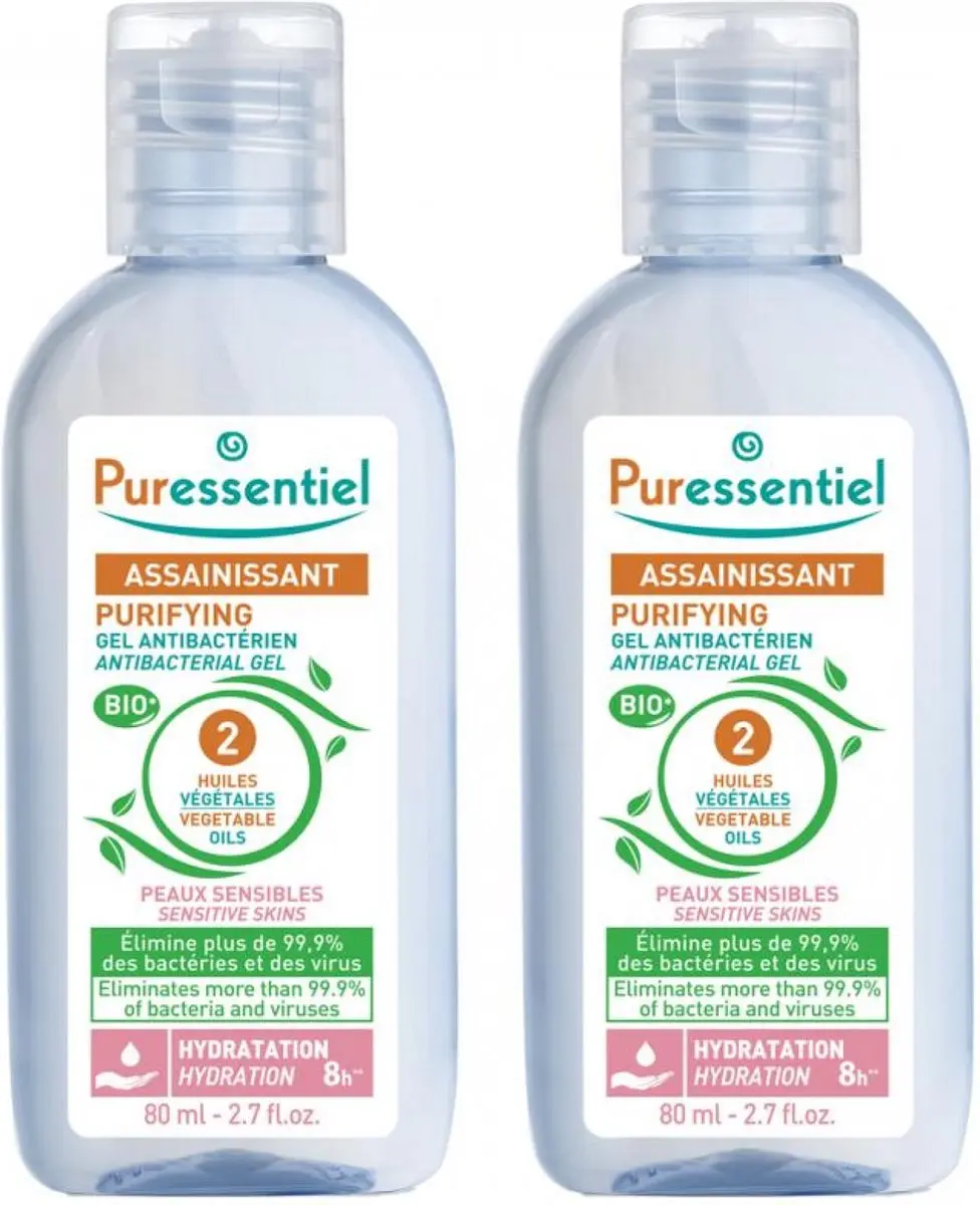 Puressentiel Antibacteriële Gel 2x80ml