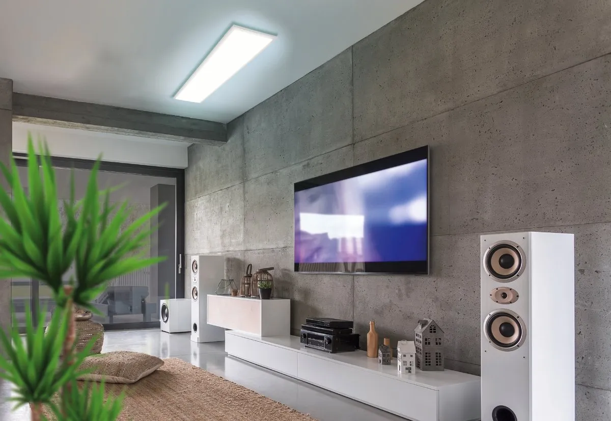 Eglo Salobrena-B Plafondlamp LED 120cm - Wit - Dimbaar
