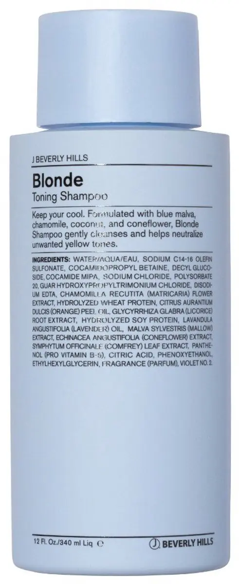 J Beverly Hills Blue Blonde Shampoo 340ml