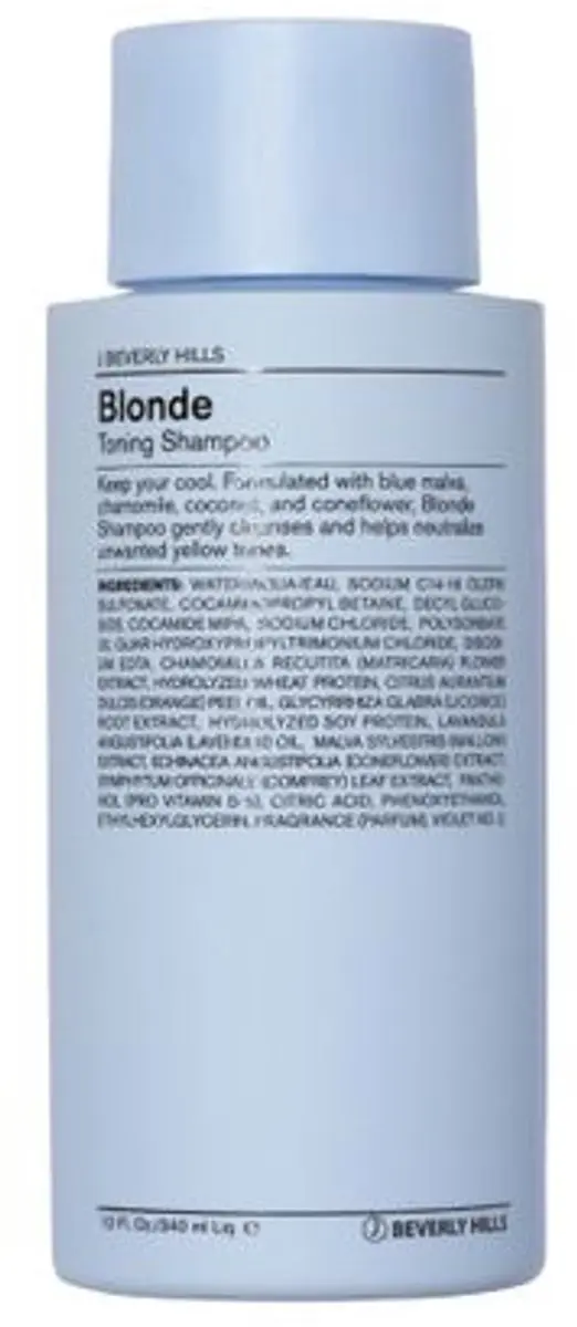 J Beverly Hills Blue Blonde Shampoo 340ml - Blond