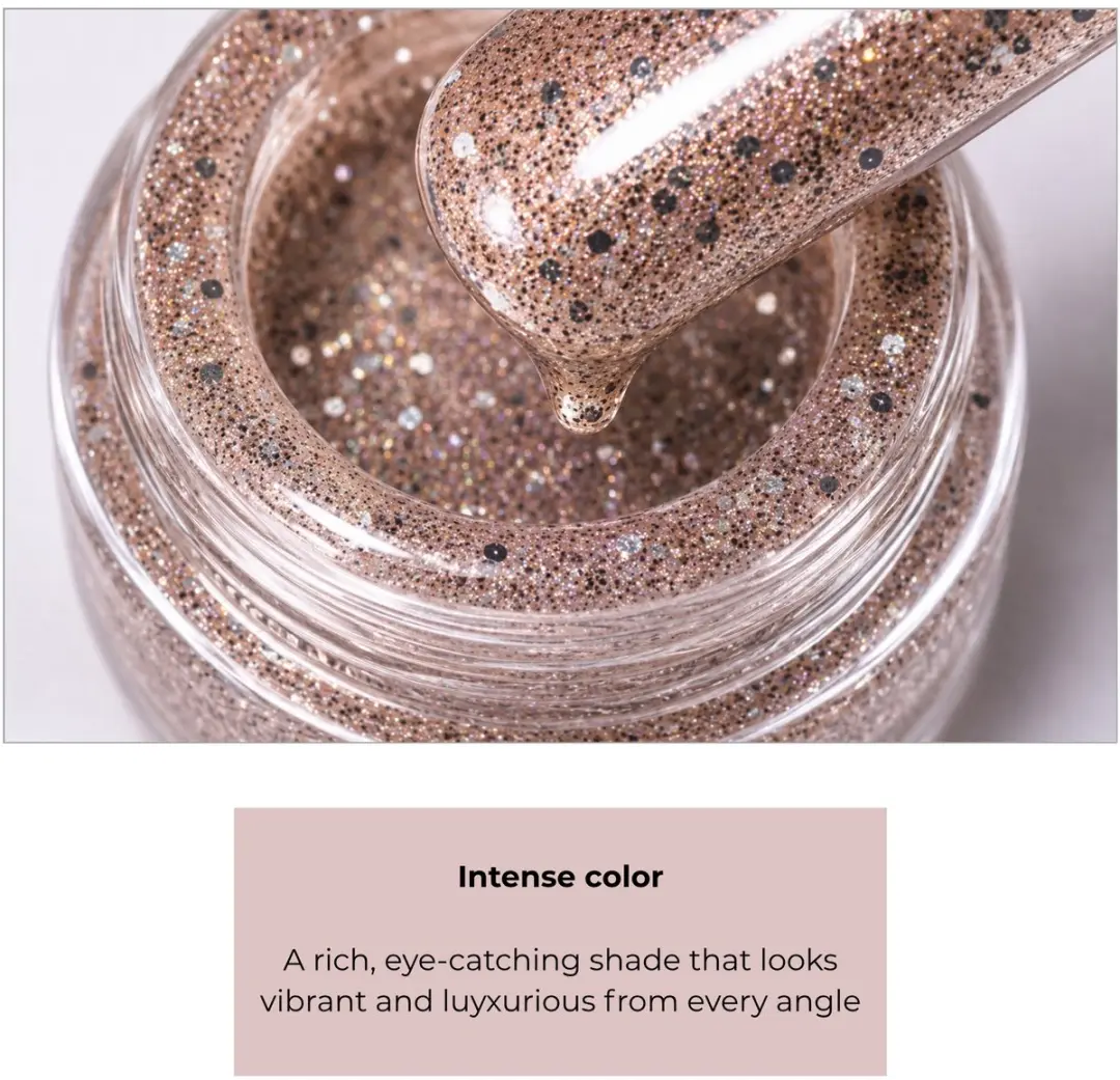 Canni Glitter Gellak 10ml - Kleur 8060