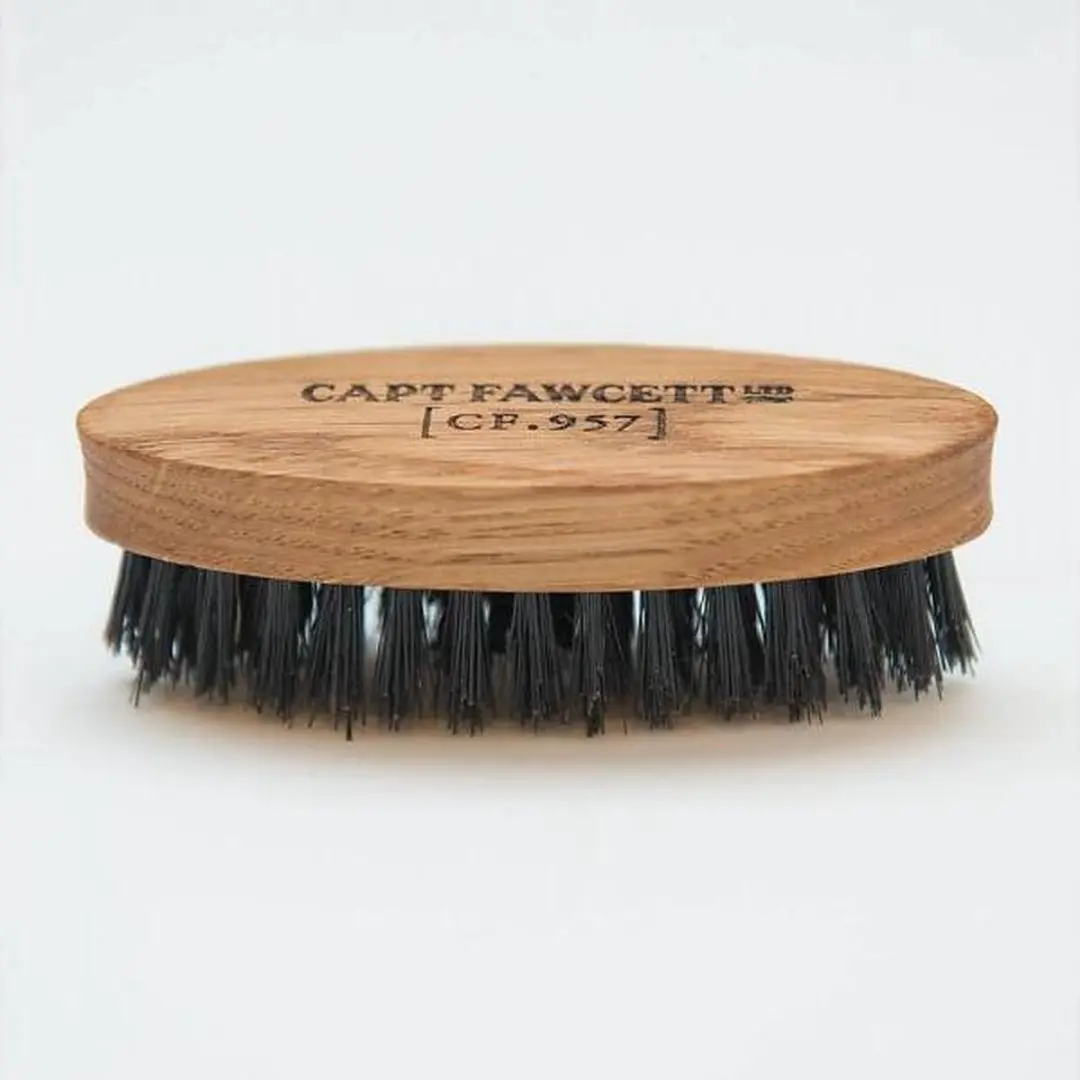 Captain Fawcett's Beard & Moustache Borstel - Wild Zwijnenhaar