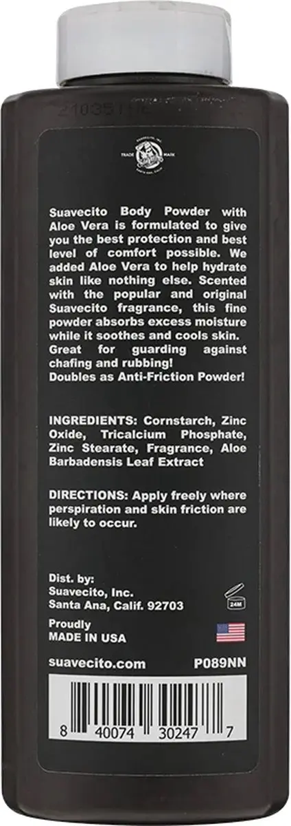 Suavecito Body Powder 170g