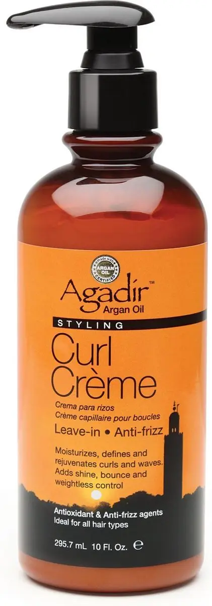 Agadir Argan Oil Hydraterende Crème 295ml - Krullend haar