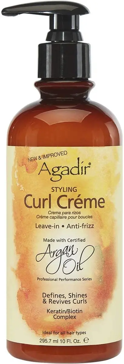 Agadir Argan Oil Hydraterende Crème 295ml - Krullend haar