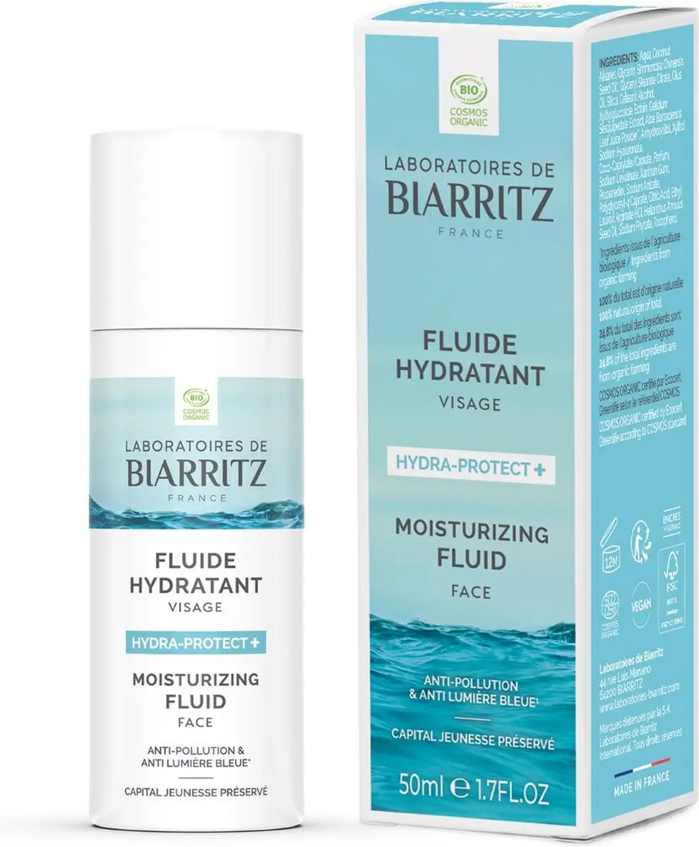 Laboratoires de Biarritz Hydra Protect+ Gezichtslotion 50ml