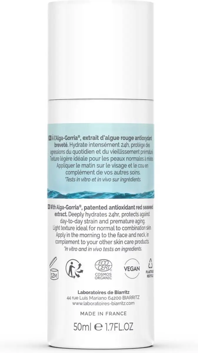 Laboratoires de Biarritz Hydra Protect+ Gezichtslotion 50ml
