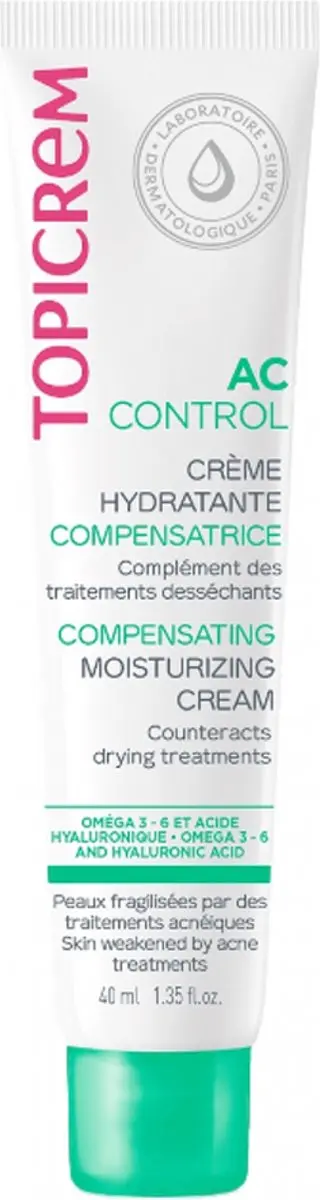 Topicrem Ac Hydra Compenserende Hydraterende Crème 40ml - 40 Stuks