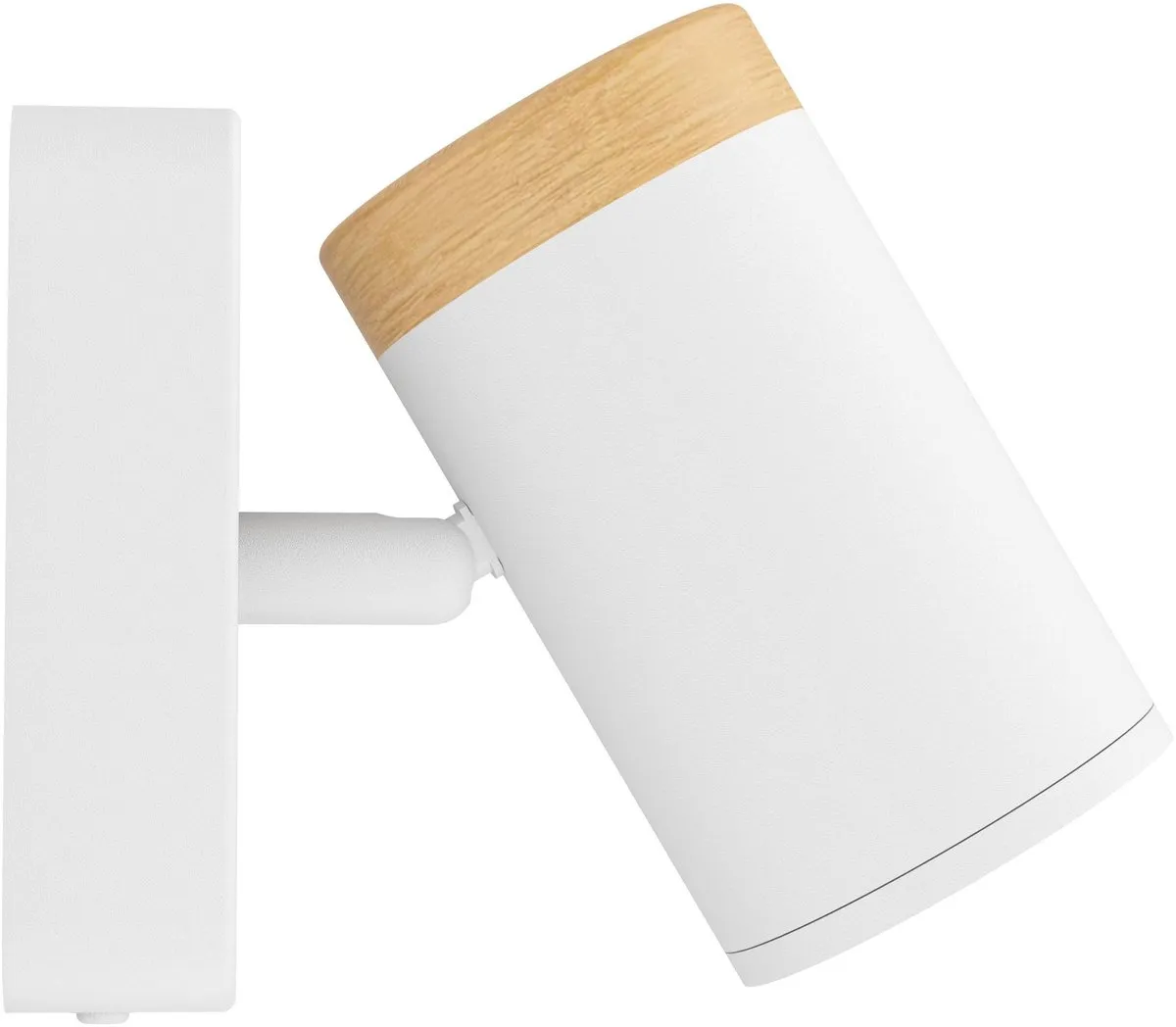 Eglo Consuma Spot GU10 11cm - Wit/Bruin