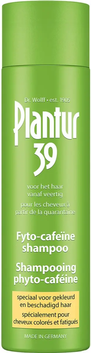 Plantur 39 Gekleurd Haar Cafeïne Shampoo 250ml