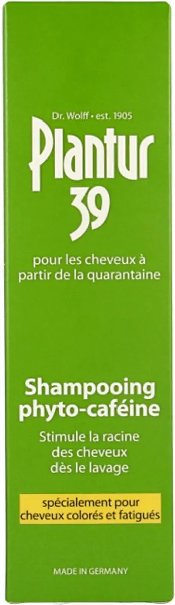 Plantur 39 Gekleurd Haar Cafeïne Shampoo 250ml