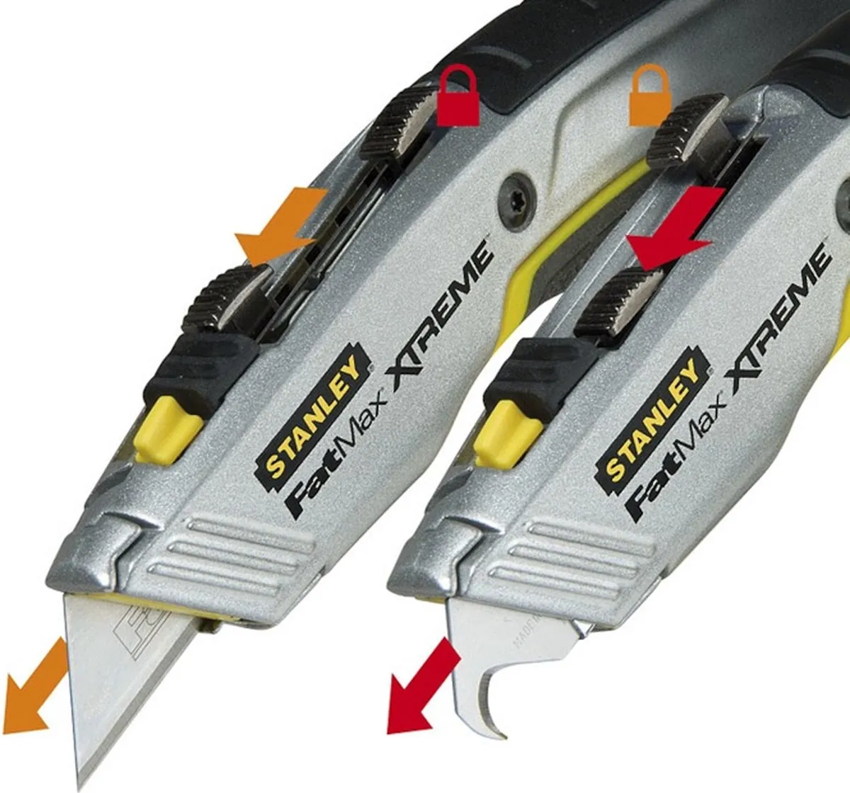 Stanley FatMax Pro Duo Uitschuifmes - 5 Reservemesjes