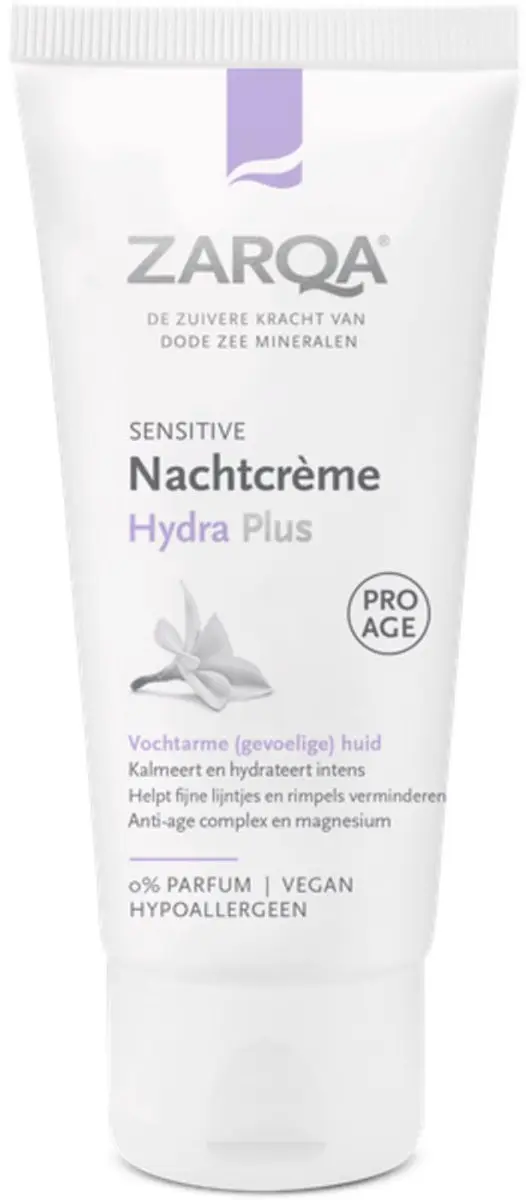 Zarqa Nachtcreme Hydra Plus Sensitive 3x50ml