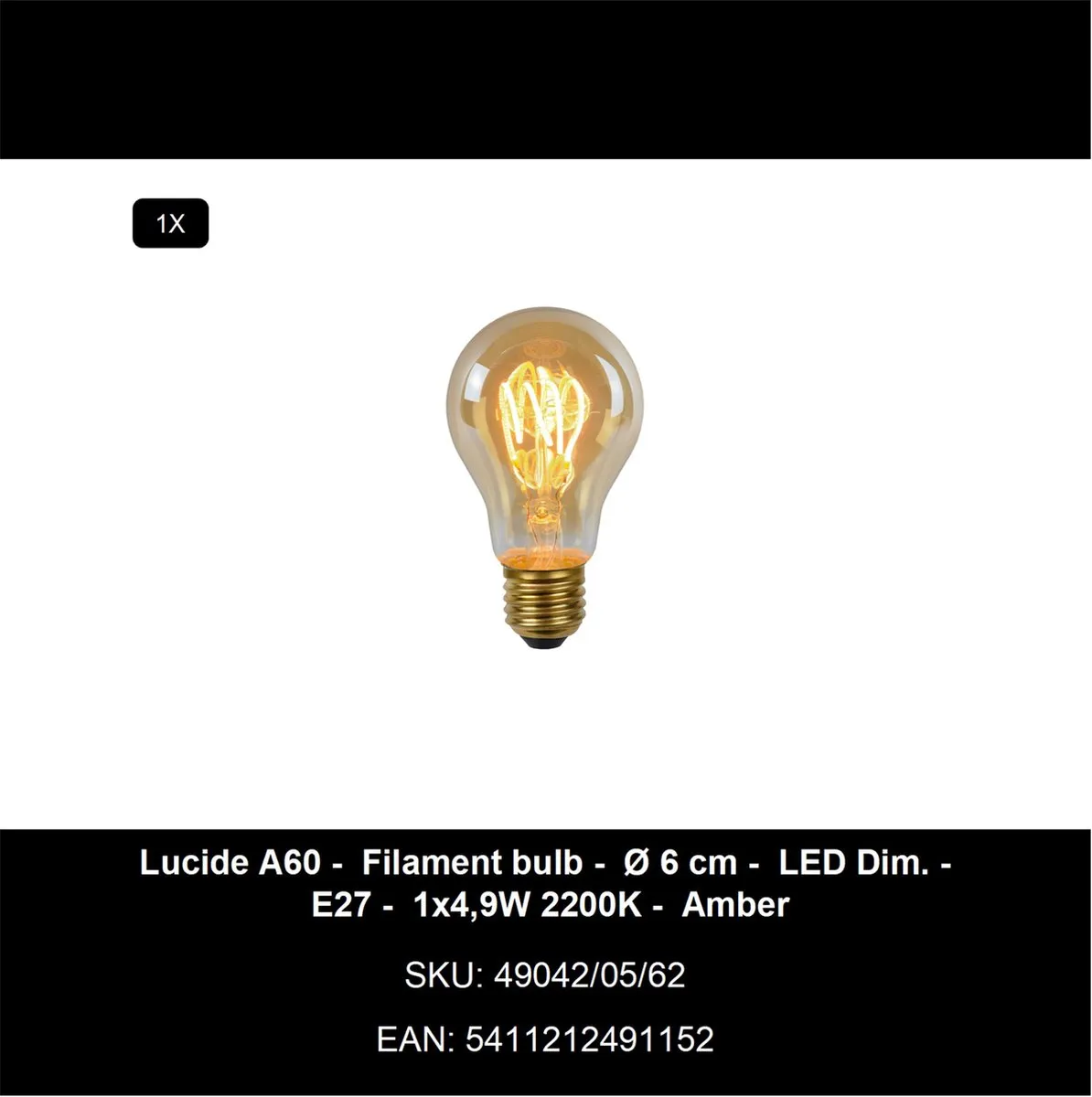 Lucide Magic Wandlamp E27 - USB Oplaadpunt - Zwart