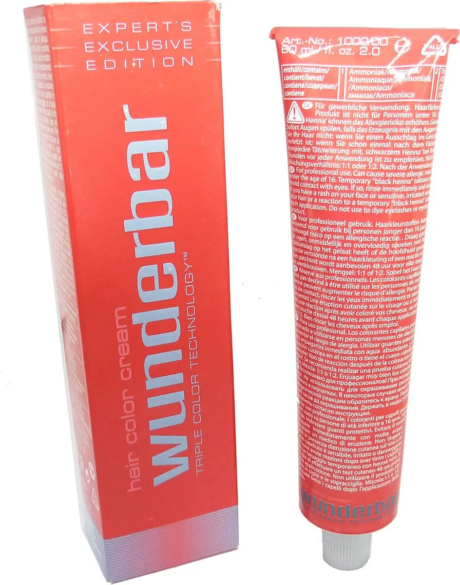 Wunderbar Haarkleuring 07/55 Medium Blonde Mahogany - 60ml Permanent