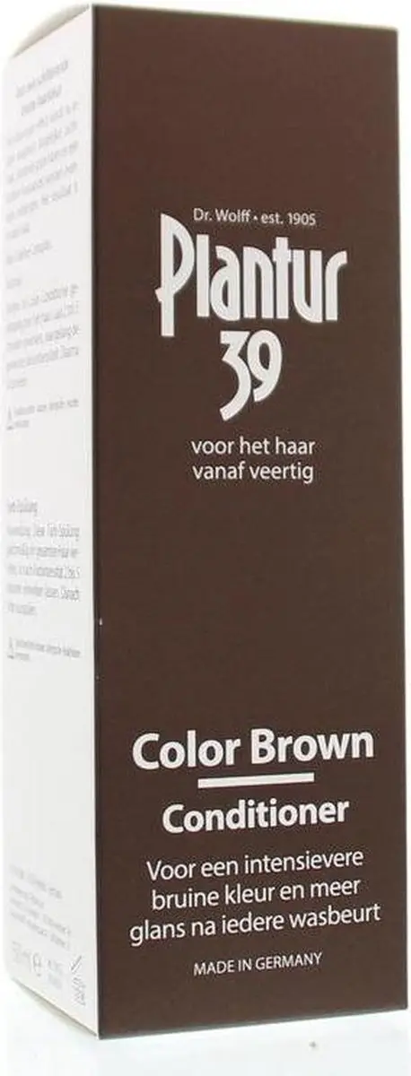 Plantur 39 Conditioner Bruin Haar 150ml