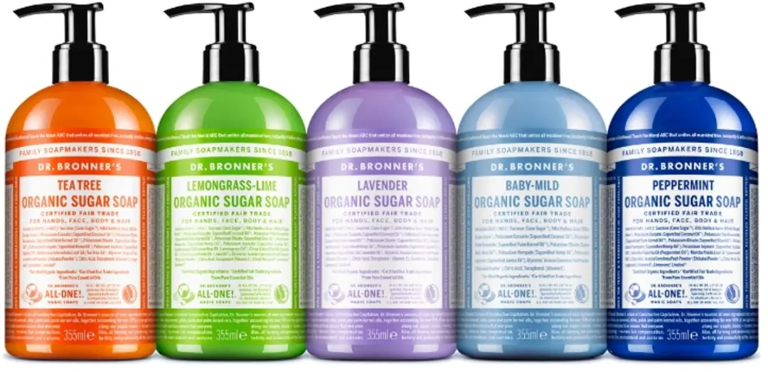Dr. Bronner's Shikakai Zeep Tea Tree 355ml